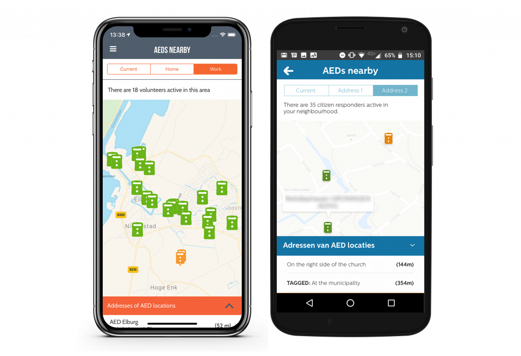 AEDs in de buurt Stan